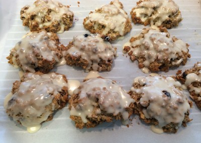 oatmeal maple scones