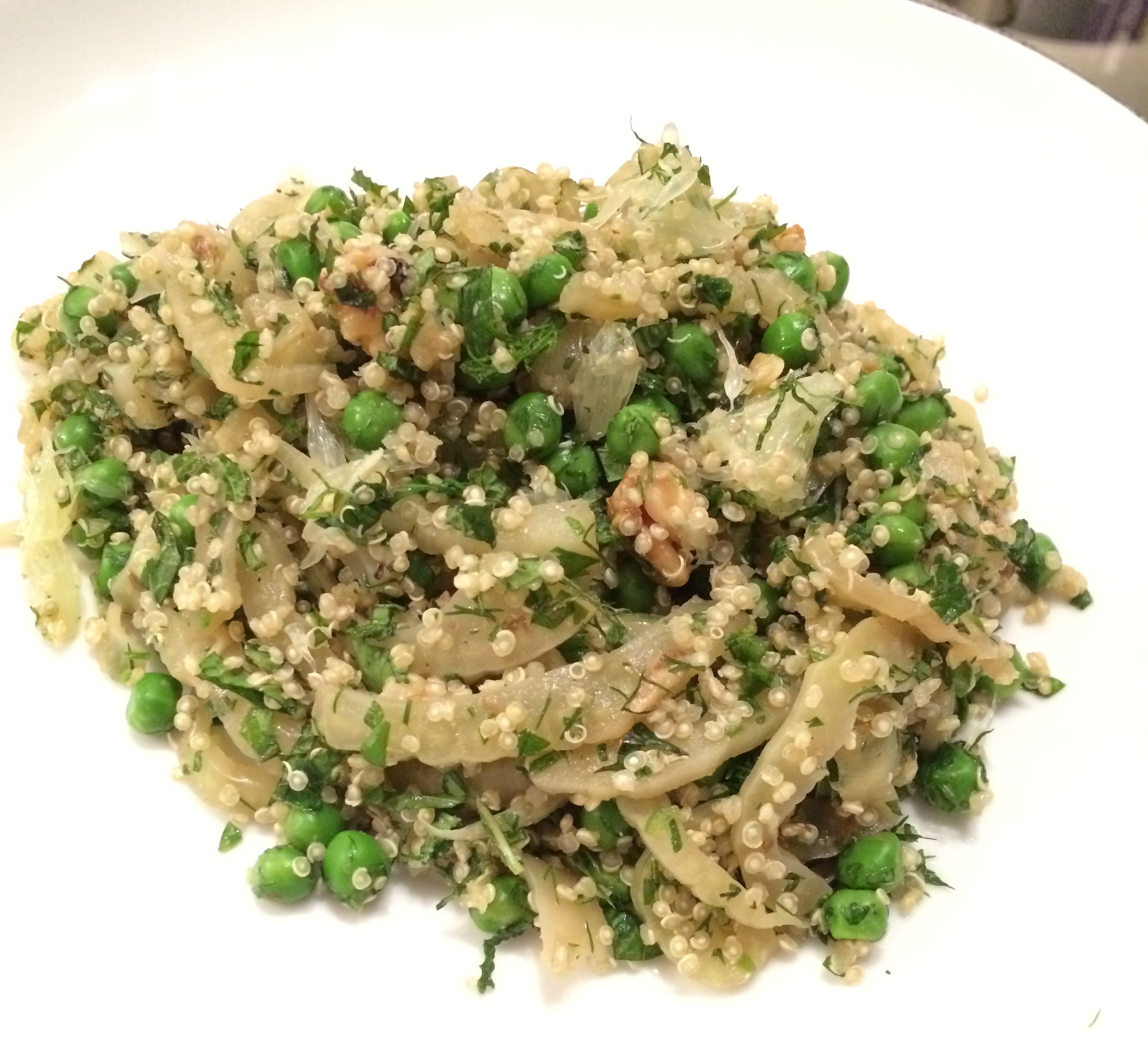 fennel and quinoa salad The Orange Onion