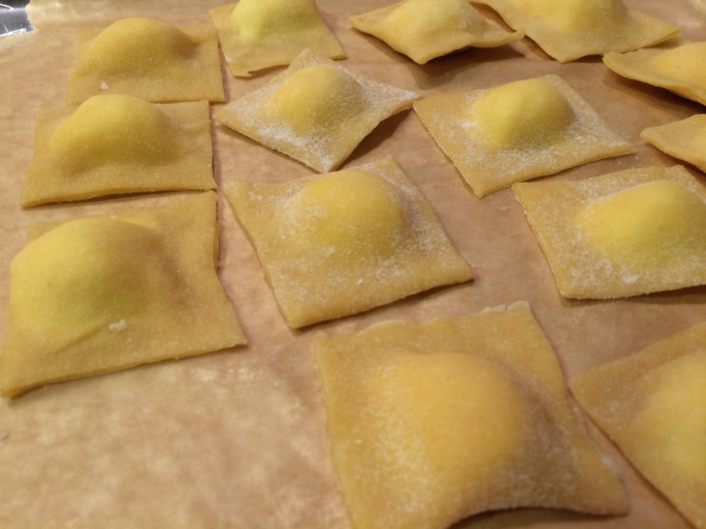 lemon ricotta ravioli - The Orange Onion